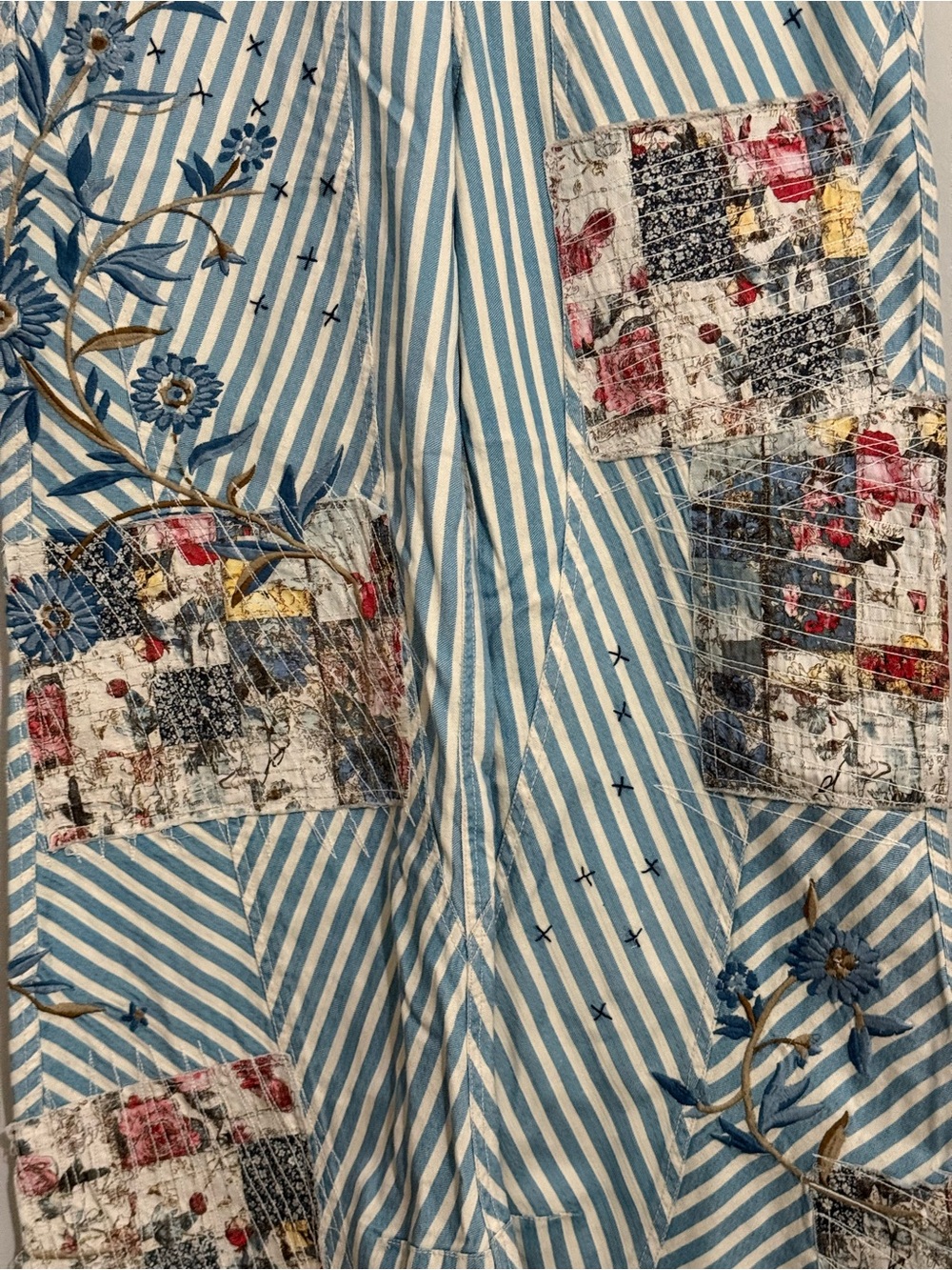 NWT Free People x Runyon Patched Pant, Size 8 - Picture 3 of 8